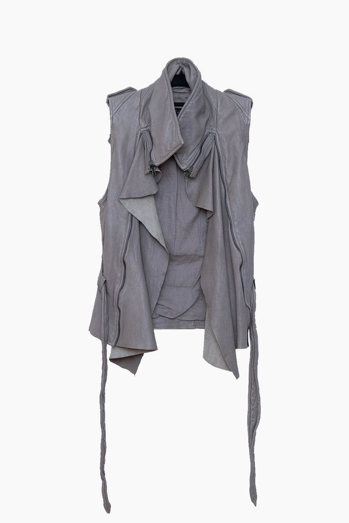 Allsaints Leather Vest