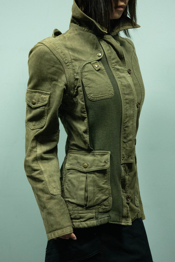 Share Spirit Lace-up jacket