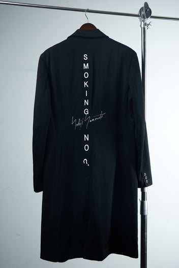 yohji yamaoto 20AW smoking no? ジャケットコート Clothes - Black Select | Premium Japanese Vintage Fashion