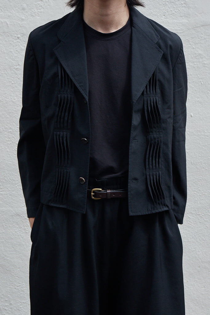 Comme des Garcons Japanese Wave-Pattern Woven Suit