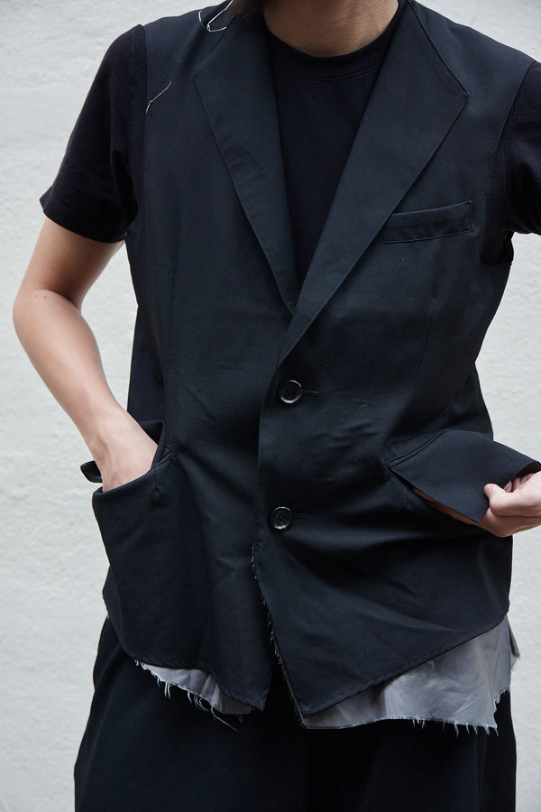 Sulvam Vest Woven with Silver Lurex