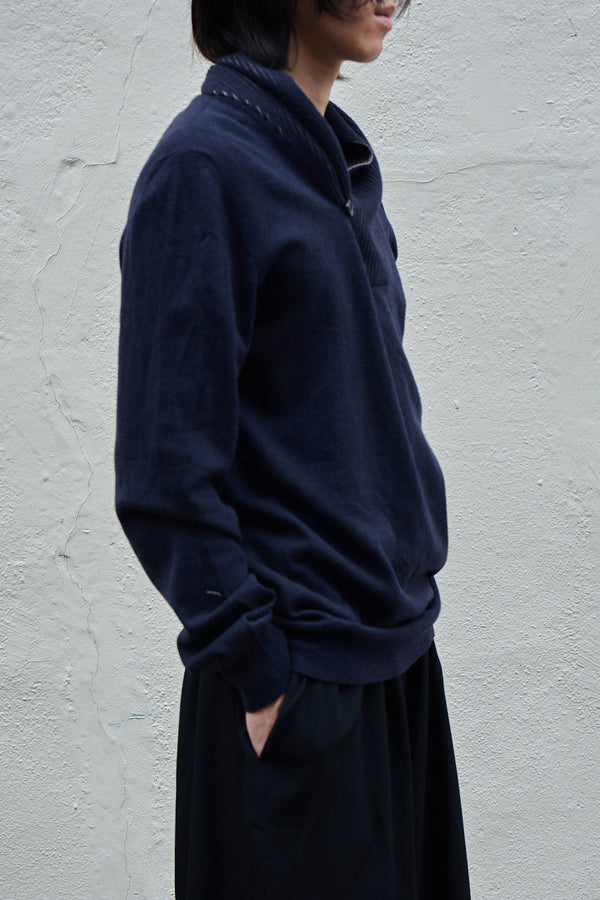 Martin Margiela Blue Knitted Sweater