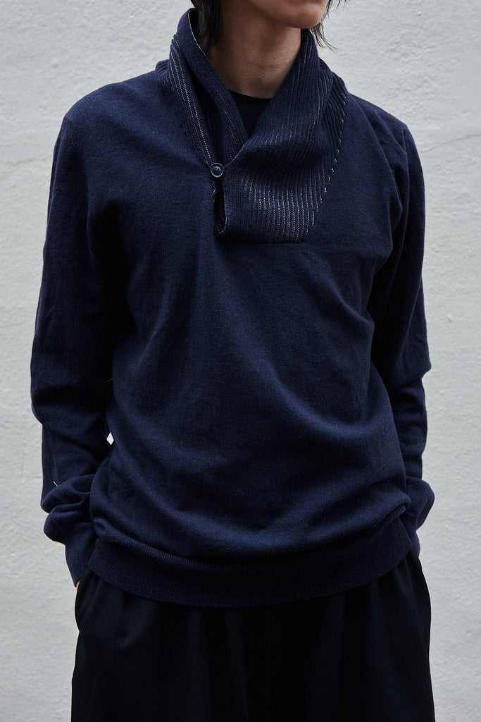Martin Margiela Blue Knitted Sweater